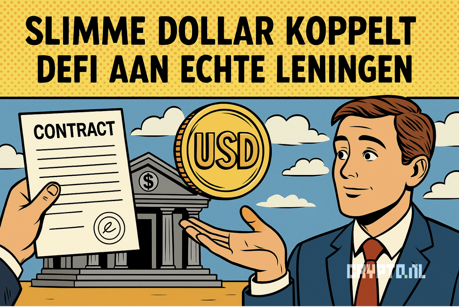 Pareto lanceert slimme dollar die DeFi koppelt aan echte leningen