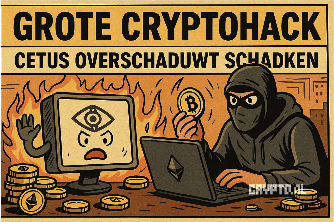 Grote cryptohack bij Cetus overschaduwt daling in totale schade in mei