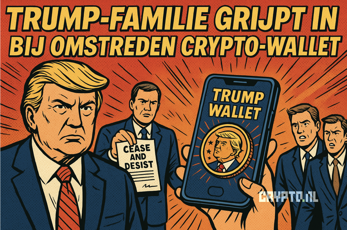 Trump-familie grijpt in bij omstreden crypto-wallet