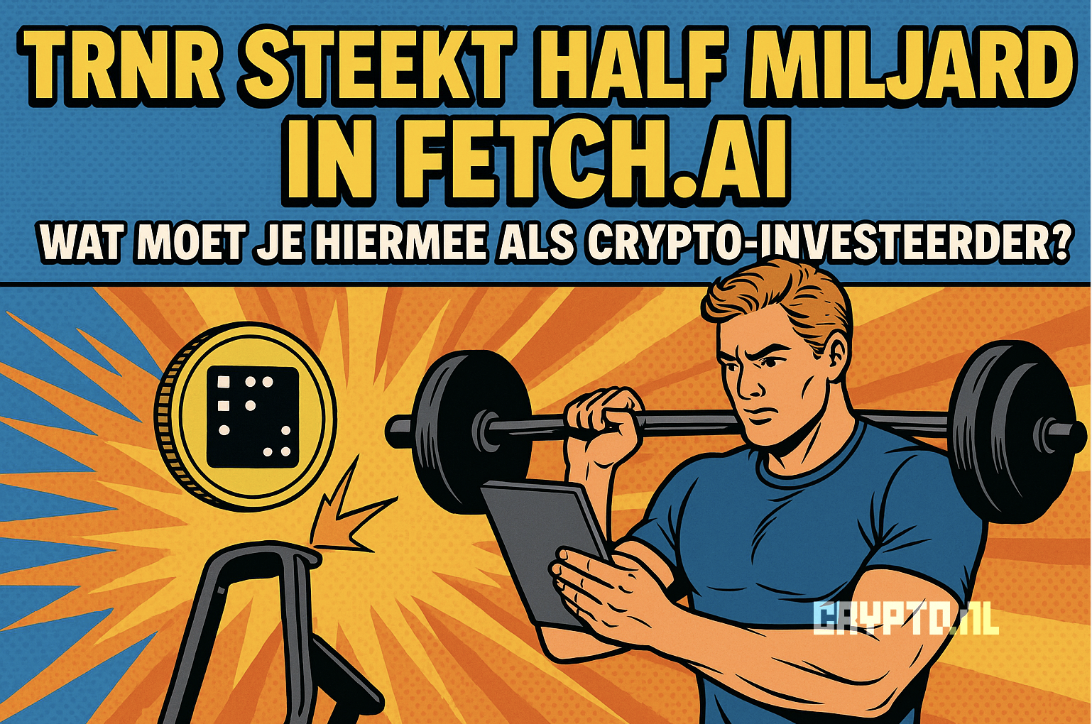 TRNR steekt half miljard in Fetch.ai: wat moet je hiermee als crypto -investeerder?