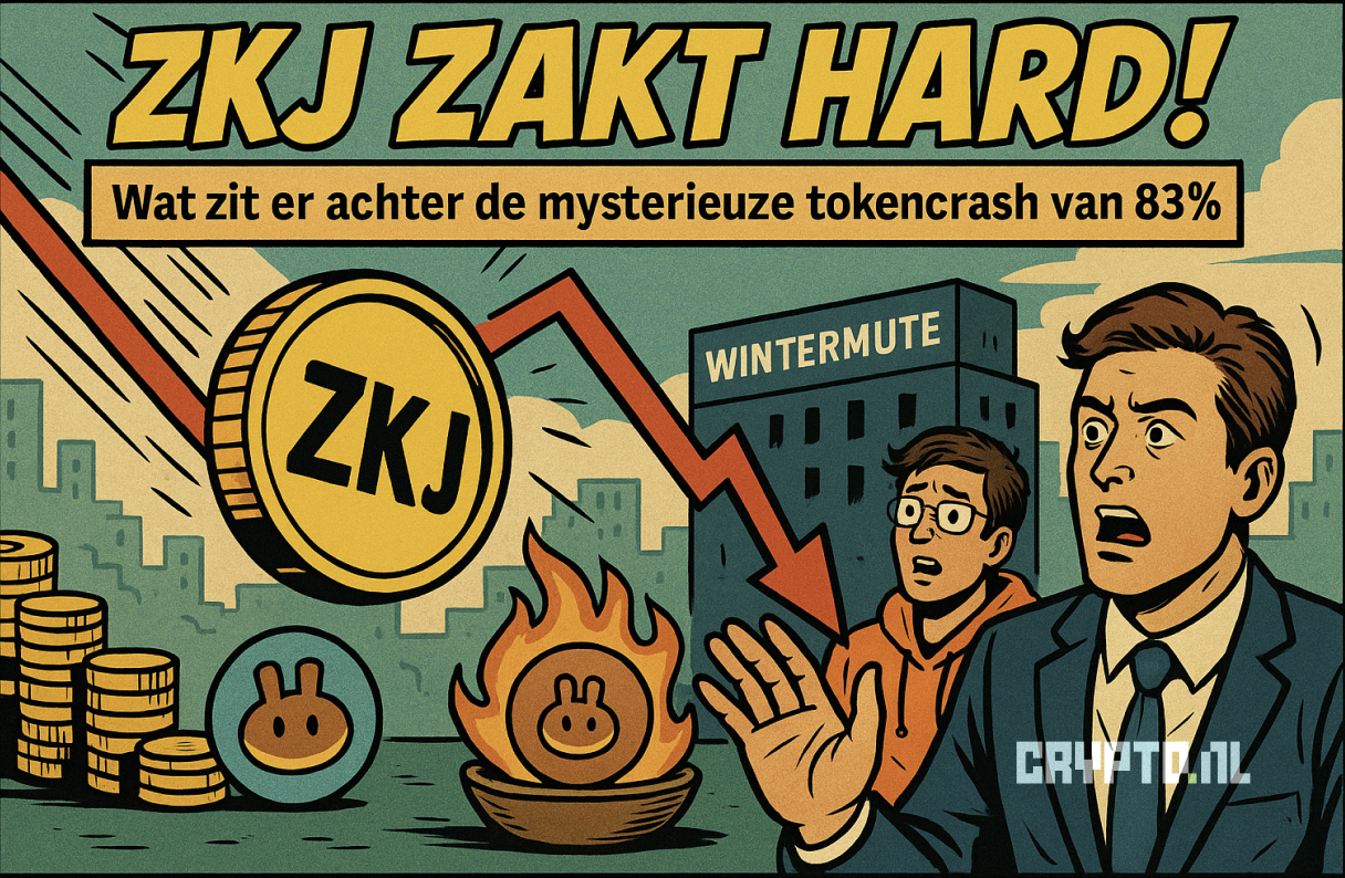 ZKJ zakt hard: wat zit er achter de mysterieuze tokencrash van 83%?