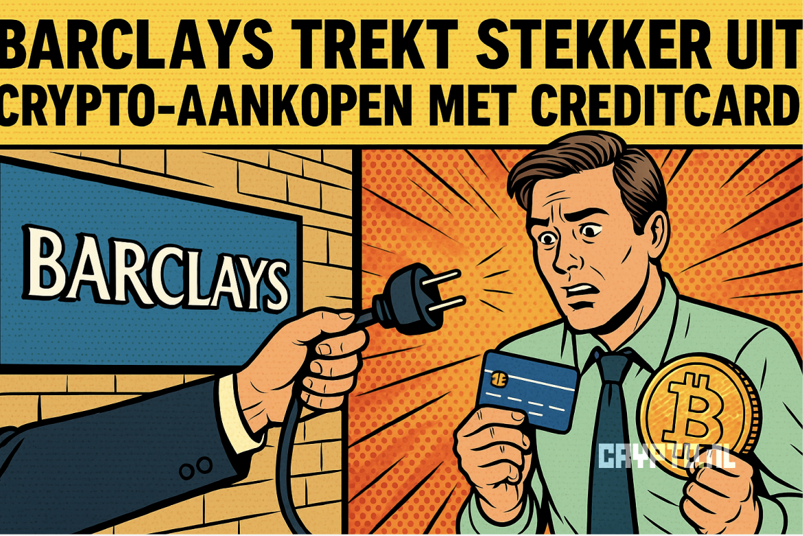Barclays trekt stekker uit crypto-aankopen met creditcard