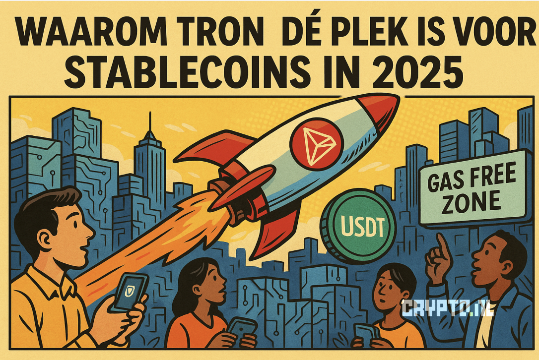 Waarom TRON dé plek is voor stablecoins in 2025