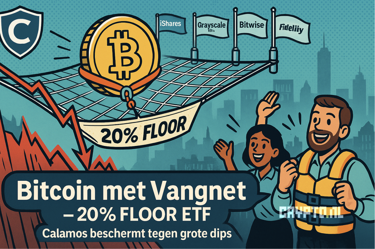 Nieuwe Bitcoin ETF biedt bescherming bij koersdalingen van meer dan 20%