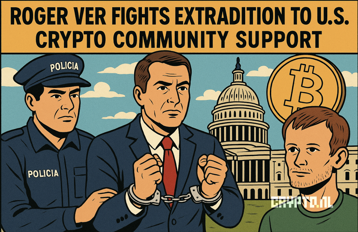 Roger Ver vecht uitlevering aan VS aan met steun uit de cryptowereld
