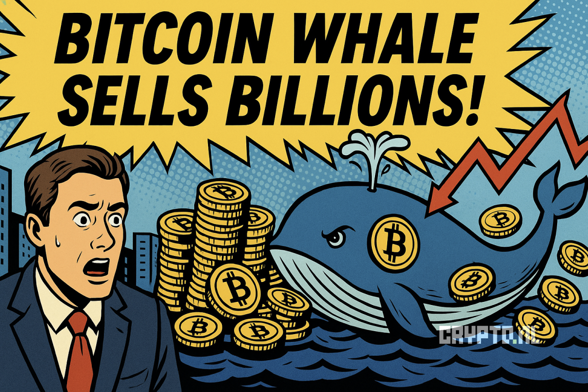Sluimerende Bitcoin-whale verkoopt miljarden: dreiging of teken van groei?