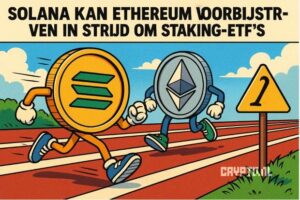 Solana kan Ethereum voorbijstreven in strijd om staking-ETF’s