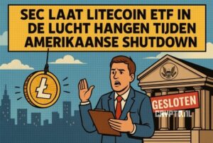 SEC laat Litecoin ETF in de lucht hangen tijdens Amerikaanse shutdown
