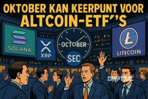 Oktober kan keerpunt worden voor altcoin-ETF’s in de VS