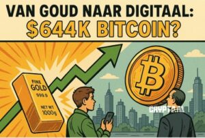 Goudprijs breekt record VanEck ziet Bitcoin richting $644.000 stijgen
