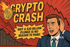Waarom de crypto-crash van $20 miljard geen reden tot paniek is