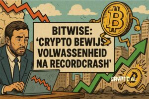 Bitwise: ‘Crypto bewijst volwassenheid na recordcrash’