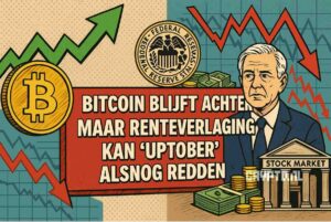 Bitcoin blijft achter, maar renteverlaging kan ‘Uptober’ alsnog redden