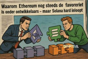 Waarom Ethereum nog steeds de favoriet is onder ontwikkelaars maar Solana hard inloopt