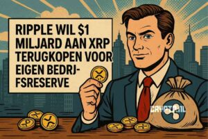 Ripple wil $1 miljard aan XRP terugkopen voor eigen bedrijfsreserve