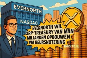 Evernorth wil XRP-treasury van miljarden opbouwen via beursnotering