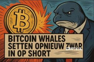Bitcoin whales zetten opnieuw zwaar in op short markt wacht op Trump