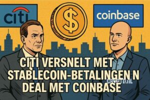 Citi versnelt met stablecoin-betalingen na deal met Coinbase