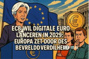 ECB wil digitale euro lanceren in 2029: Europa zet door ondanks verdeeldheid