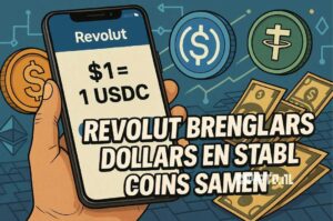Revolut brengt dollars en stablecoins samen