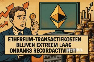 Ethereum-transactiekosten blijven extreem laag ondanks recordactiviteit