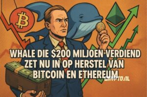 Whale die $200 miljoen verdiende zet nu in op herstel van Bitcoin en Ethereum