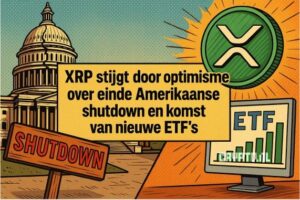 XRP stijgt door optimisme over einde Amerikaanse shutdown en komst van nieuwe ETF’s