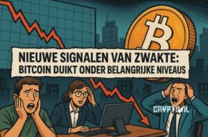 Nieuwe signalen van zwakte: Bitcoin duikt onder belangrijke niveaus