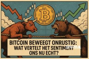 Bitcoin beweegt onrustig: wat vertelt het sentiment ons nu echt?