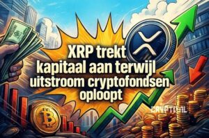 XRP trekt kapitaal aan terwijl uitstroom cryptofondsen oploopt