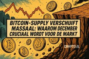 Bitcoin-supply verschuift massaal: waarom december cruciaal wordt voor de markt