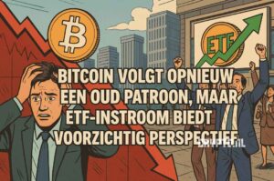 Bitcoin volgt opnieuw een oud patroon, maar ETF-instroom biedt voorzichtig perspectief