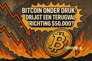 Bitcoin onder druk: dreigt een terugval richting $50.000?