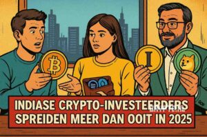 Indiase crypto-investeerders spreiden meer dan ooit in 2025