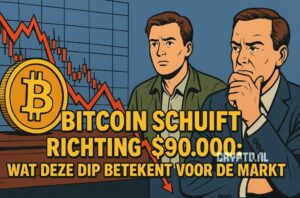 Bitcoin schuift richting $90.000: wat deze dip betekent voor de markt