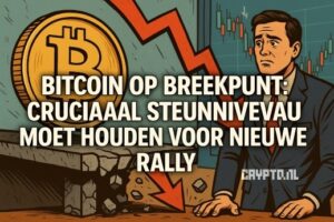Bitcoin op Breekpunt: Cruciaal Steunniveau Moet Houden voor Nieuwe Rally