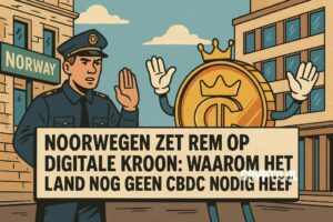 Noorwegen zet rem op digitale kroon: waarom het land nog geen CBDC nodig heeft