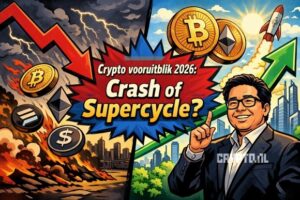 Crypto vooruitblik 2026: waarschuwing voor correctie botst met optimisme over Ethereum