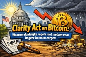 Clarity Act en Bitcoin: waarom duidelijke regels niet meteen voor hogere koersen zorgen
