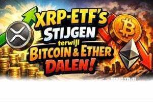 XRP-ETF’s trekken kapitaal aan terwijl Bitcoin en Ether terrein verliezen