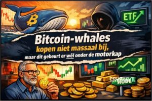 Bitcoin-whales kopen niet massaal bij, maar dit gebeurt er wél onder de motorkap