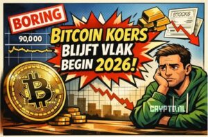 Bitcoin koers blijft vlak begin 2026: waarom de markt even pas op de plaats maakt