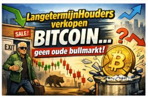 Langetermijnhouders verkopen Bitcoin, maar dit is geen oude bullmarkt