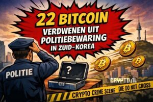 Politie in Zuid-Korea raakt 22 Bitcoin kwijt: wat zegt dit over crypto-opslag?