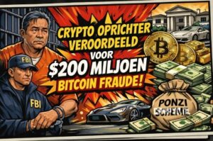 20 jaar cel voor crypto-oprichter achter $200 miljoen Bitcoin fraude