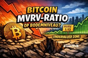 Bitcoin MVRV-ratio op bodemniveau? Dit zegt de onchain data