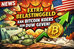 Extra belastinggeld kan Bitcoin koers een duw geven