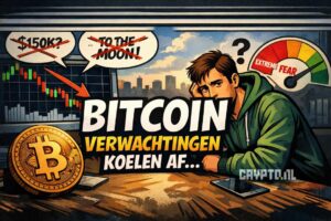 Bitcoin verwachtingen koelen af en dat is juist bullish