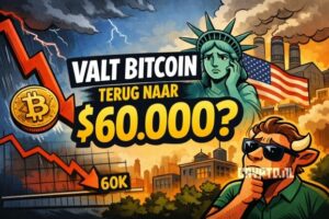 Bitcoin koers onder druk: valt BTC terug naar $60.000?