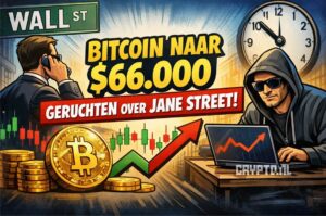 Bitcoin koers stijgt naar $66.000: zorgen geruchten over Jane Street voor extra vuur?
